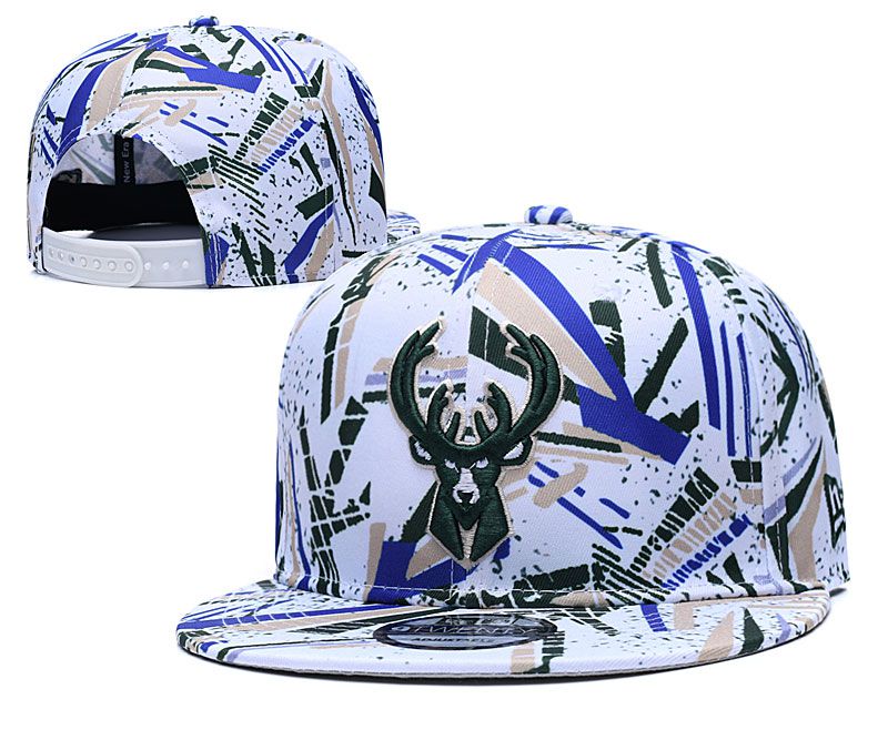2020 NBA Milwaukee Bucks Hat 20201191->nba hats->Sports Caps